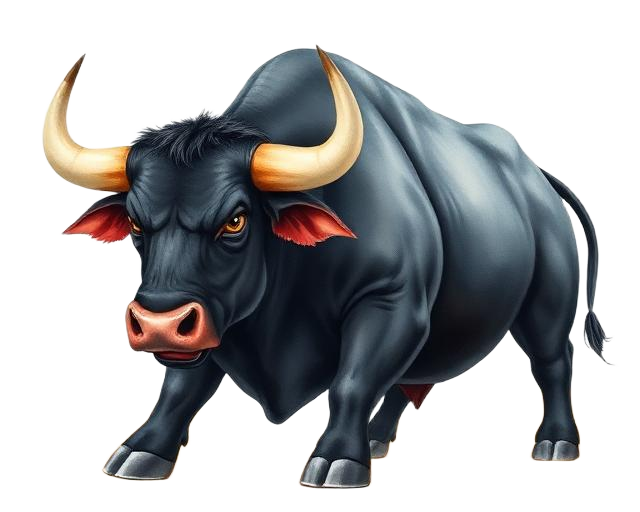 Watercolor illustration of The Bull